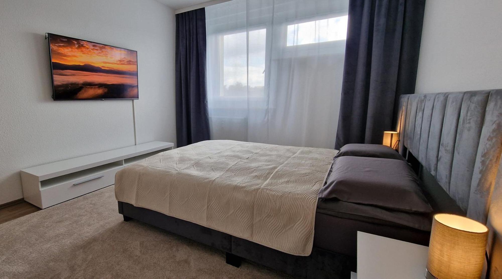 2 Bedroom Cityview Apartment Ps5-Qled Tv-Parking Chemnitz Bagian luar foto