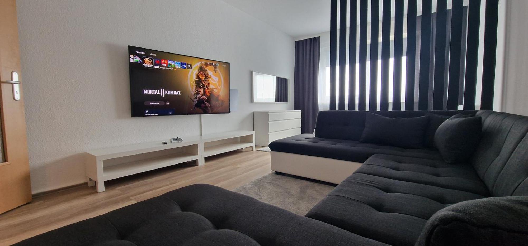 2 Bedroom Cityview Apartment Ps5-Qled Tv-Parking Chemnitz Bagian luar foto